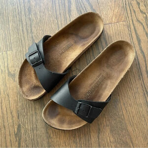 BIRKENSTOCK Madrid Sandals Birko-Flor slip on EU 37 L6 M4